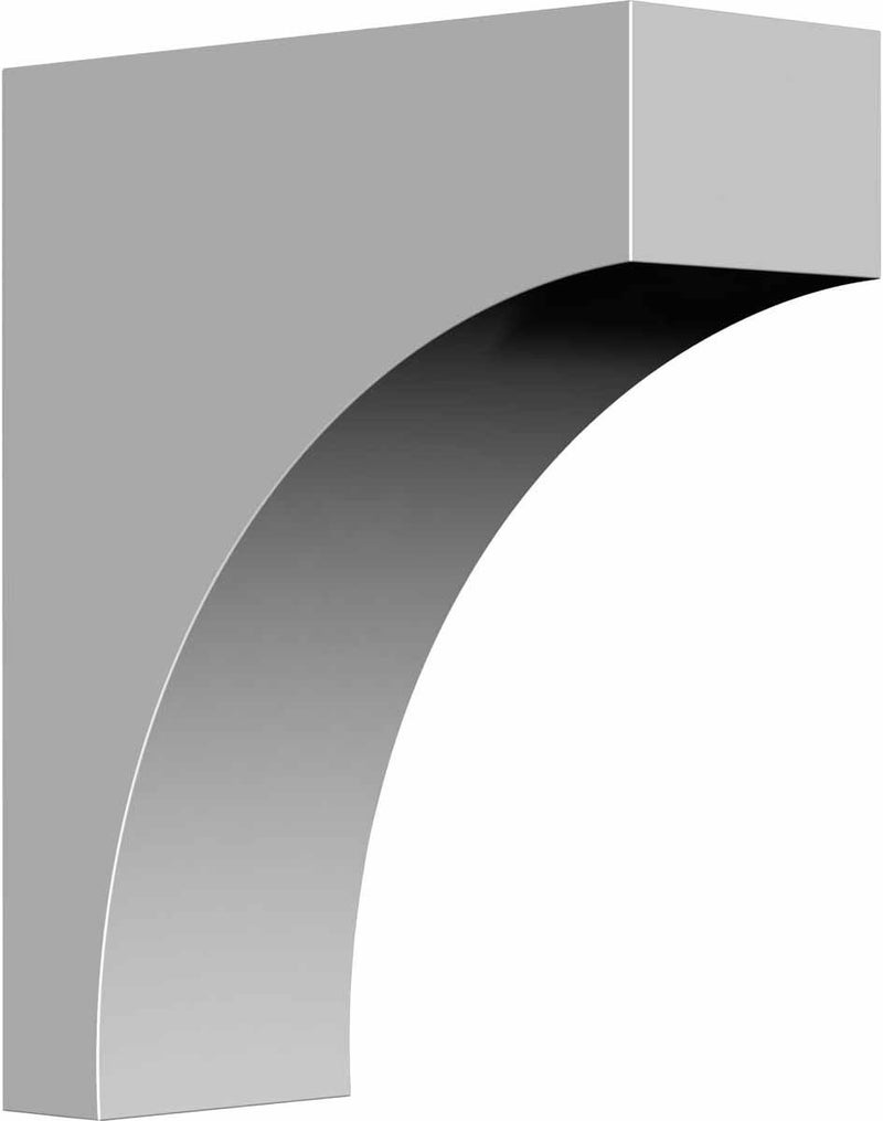 Ekena Millwork BKT03X07X09ST 3-Inch W x 7 1/4-Inch D x 9-Inch H Stockport Bracket - Image 1